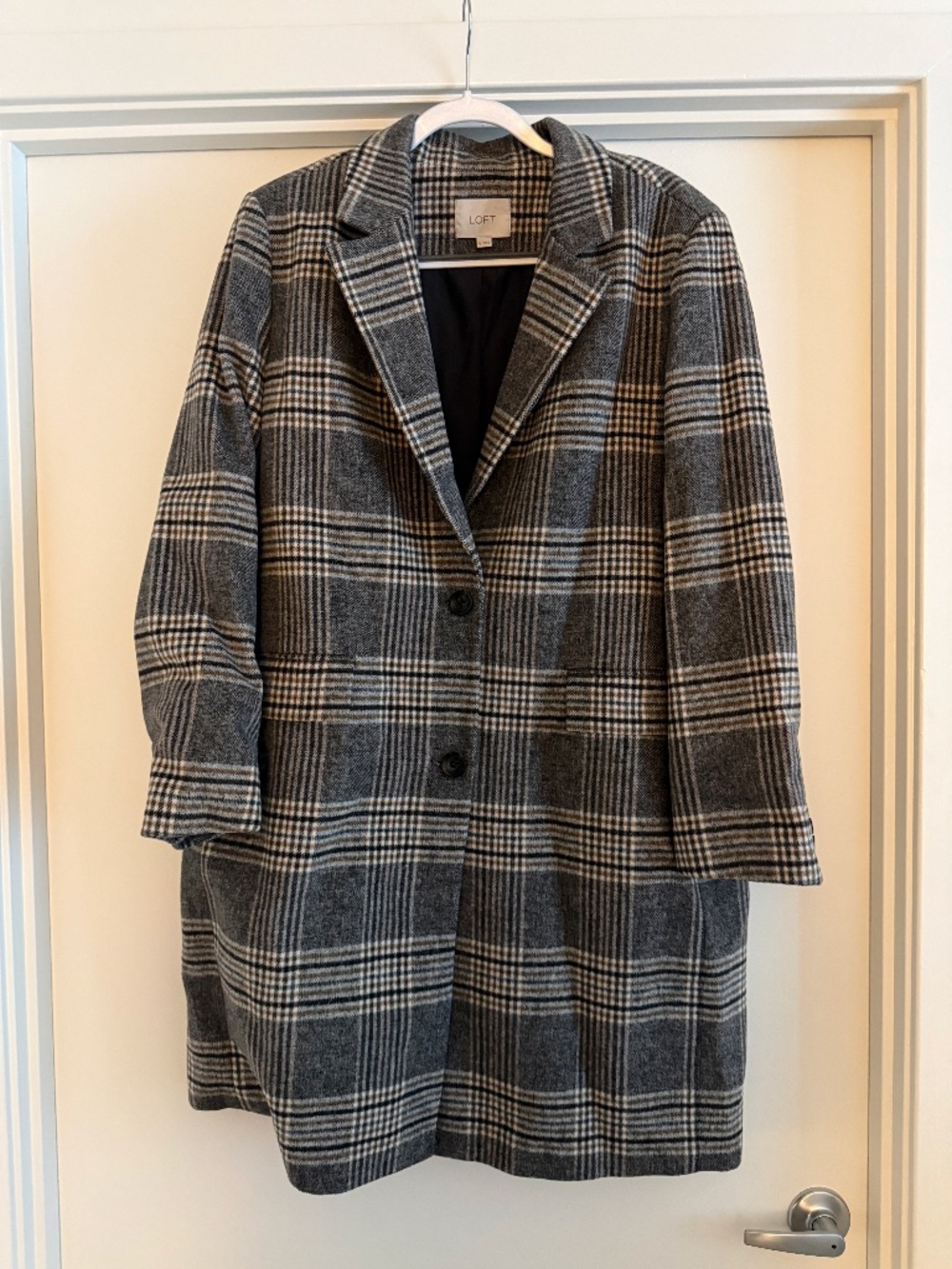 Loft Plaid Jacket